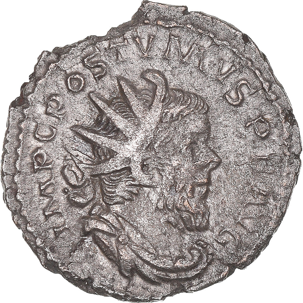Moeda, Postumus, Antoninianus, 268, Cologne, AU(50-53), Lingote, Cohen:215