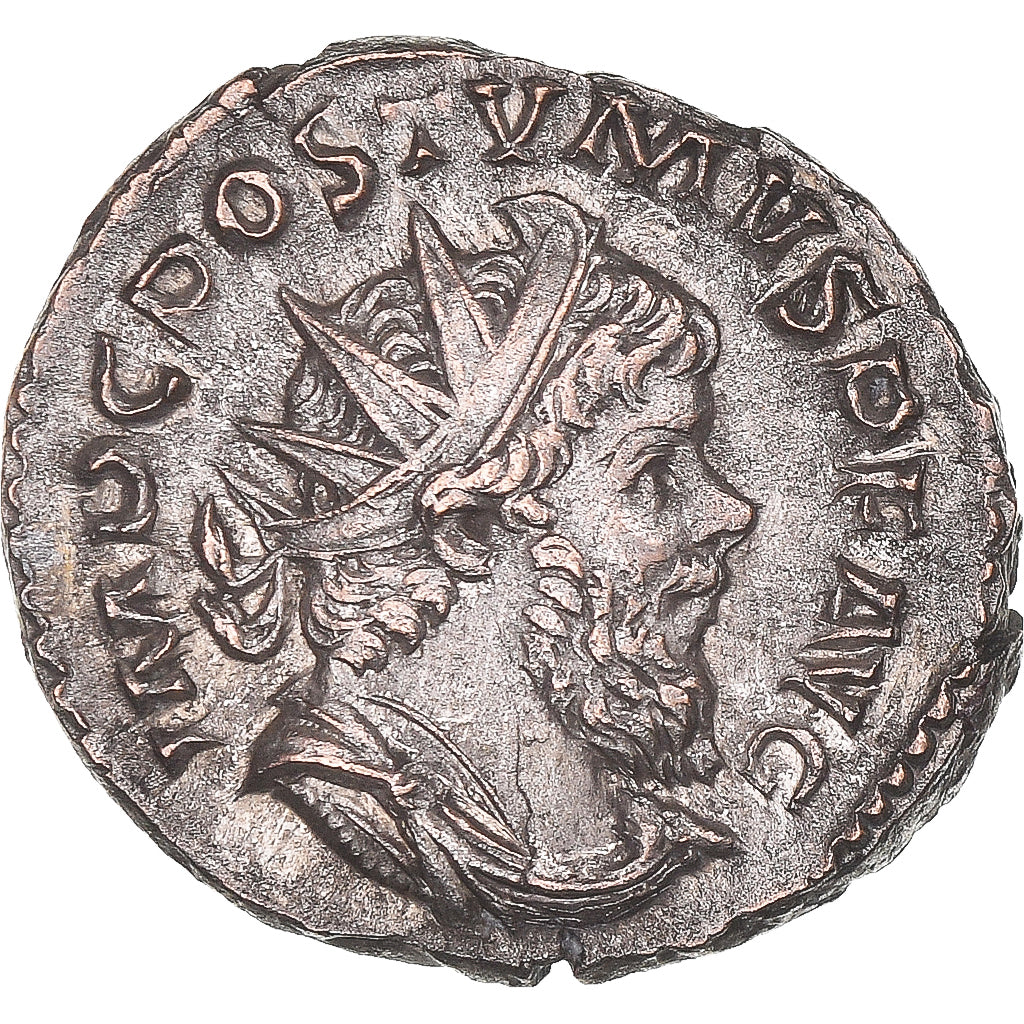 Moneda, Postumus, Antoninianus, 266, Cologne, MBC, Vellón, Cohen:358