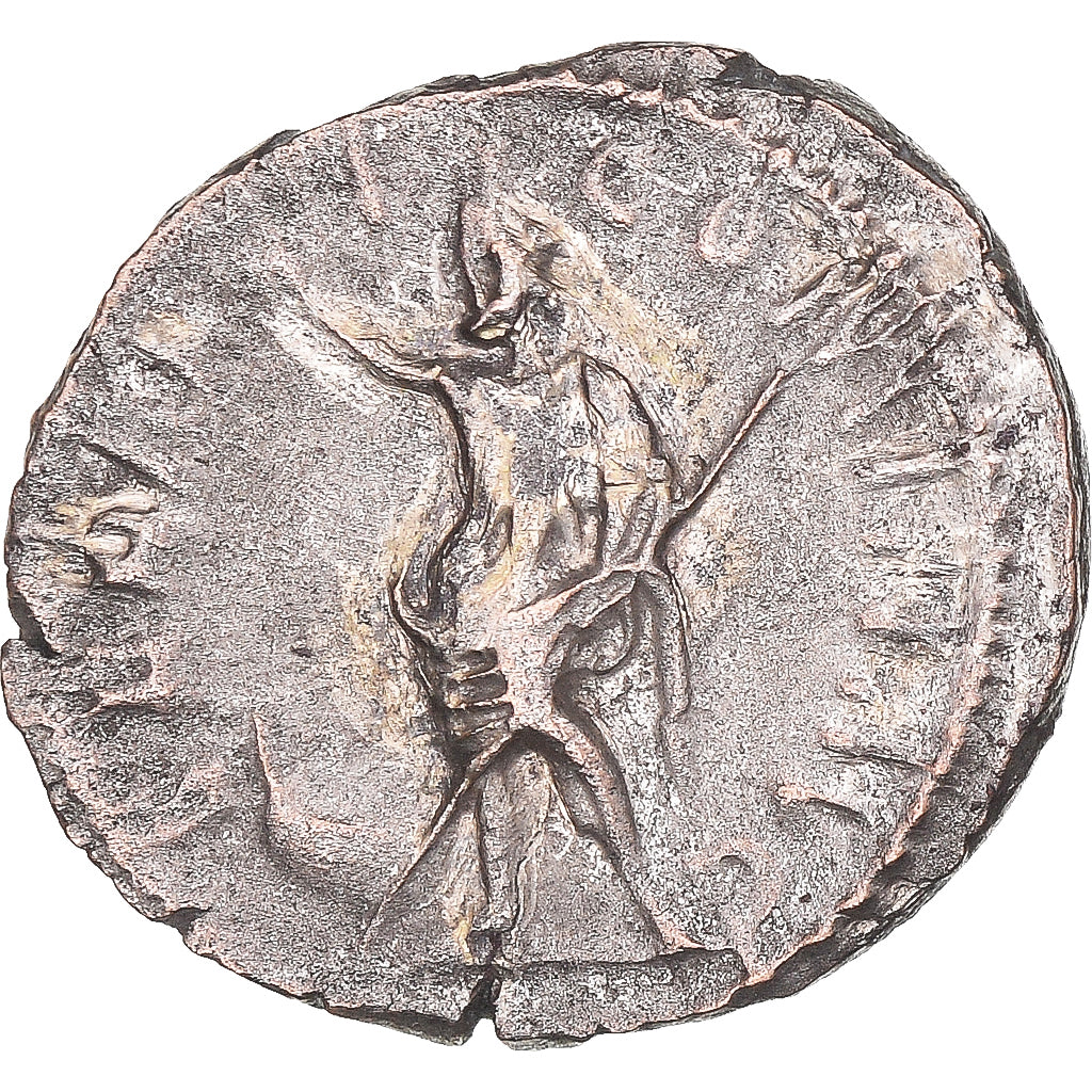 Moneda, Postumus, Antoninianus, 266, Cologne, MBC, Vellón, Cohen:358