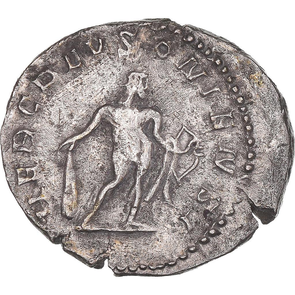 Moneda, Postumus, Antoninianus, 260-261, Lyon - Lugdunum, MBC, Vellón, Cohen:91