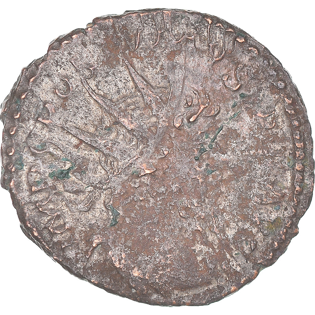 Moneda, Postumus, Antoninianus, 267, Cologne, BC+, Vellón, RIC:287