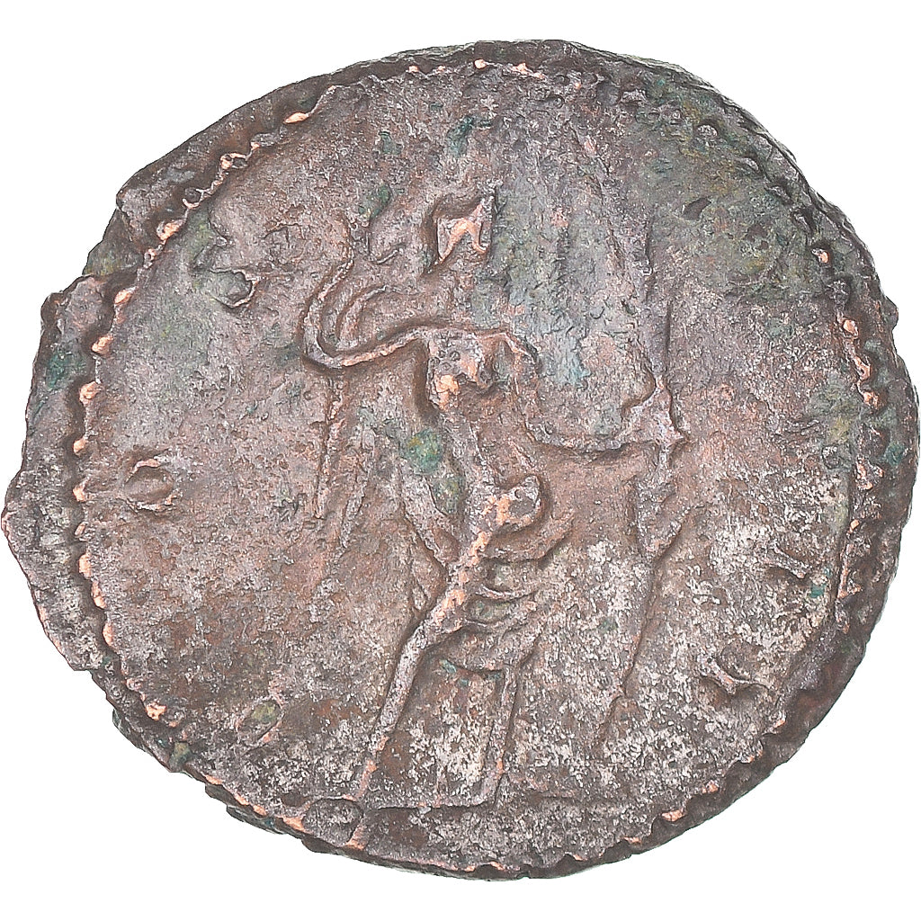 Moneda, Postumus, Antoninianus, 267, Cologne, BC+, Vellón, RIC:287