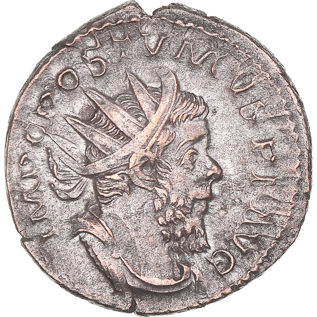 Moneda, Postumus, Antoninianus, 263-265, Lugdunum, EBC+, Vellón, Cohen:199