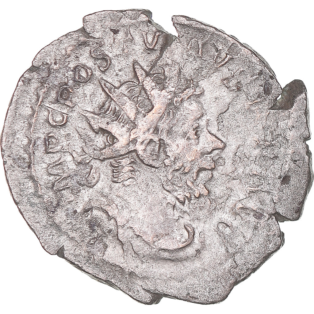 Moneda, Postumus, Antoninianus, 263-265, Lugdunum, MBC+, Vellón, Cohen:199
