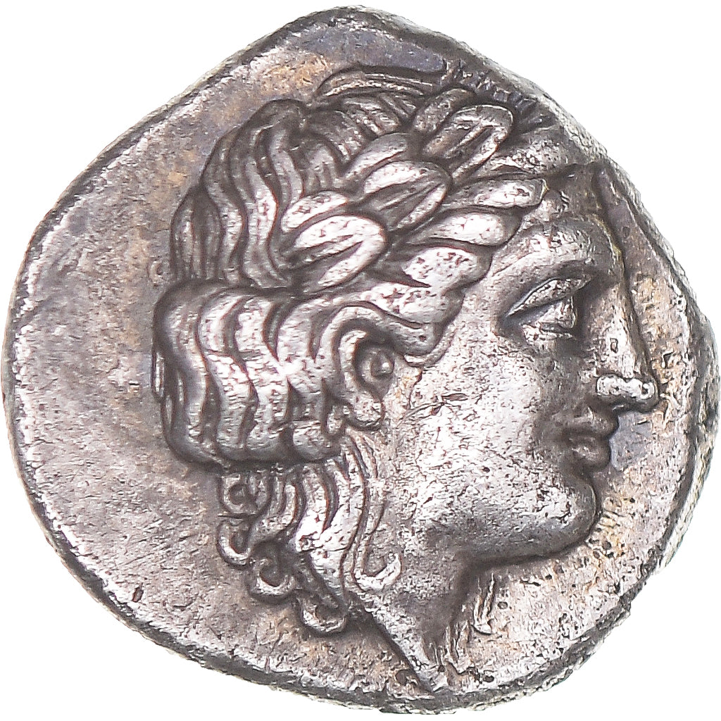 Coin, Troas, Apollo, Hemidrachm, 320-280 BC, Abydos, MS(60-62), Silver, BMC:19