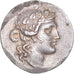 Coin, Thrace, Dionysos, Tetradrachm, 150-120 BC, Thasos, AU(55-58), Silver