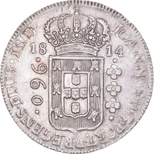 Coin, Brazil, João VI, 960 Reis, 1814, Bahia, MS(60-62), Silver