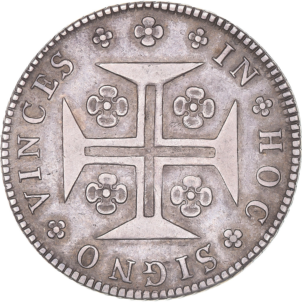 Munten, Portugal, Maria I, 400 Reis, 1779, Lisbon, ZF, Zilver