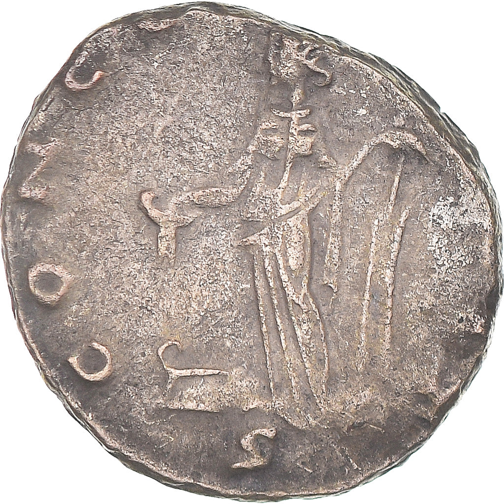 Moneda, Postumus, Antoninianus, 267, Mediolanum, MBC, Vellón, Cohen:19