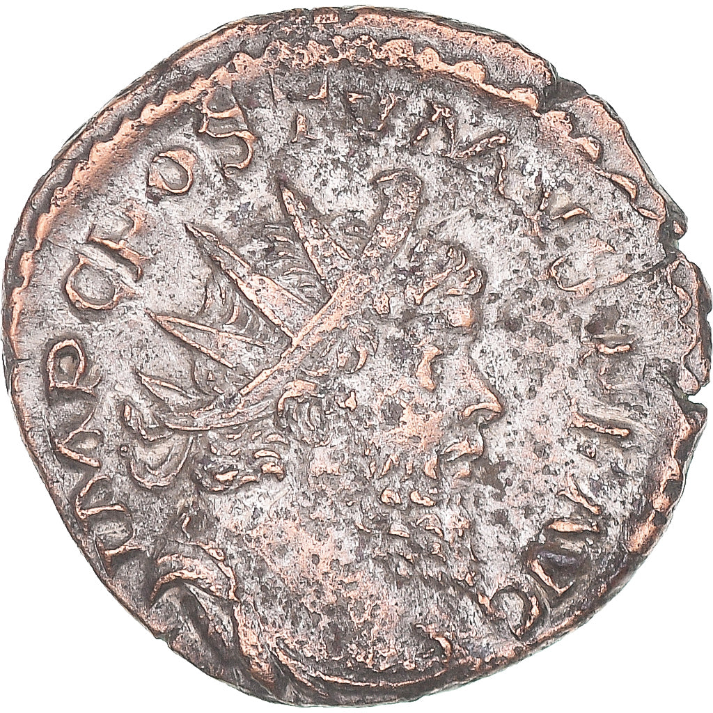 Moneda, Postumus, Antoninianus, 260-269, BC+, Vellón