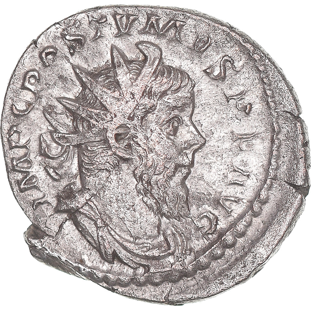 Moneda, Postumus, Antoninianus, 262, Trier or Cologne, BC+, Vellón, Cohen:195