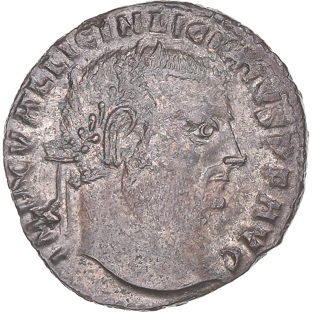 Moneda, Licinius I, Follis, 312-313, Kyzikos, BC+, Cobre, RIC:105a