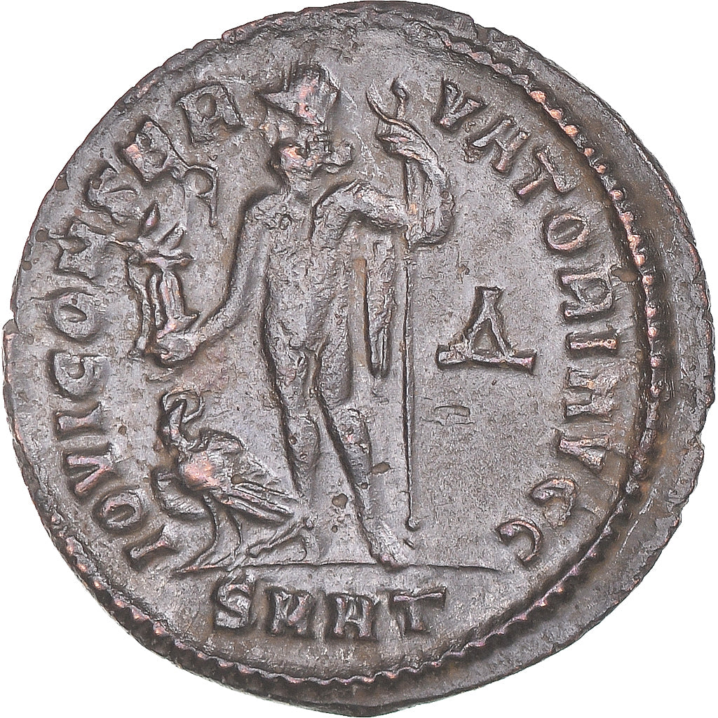 Münze, Licinius I, Follis, 313, Heraclea, SS+, Kupfer, Cohen:108