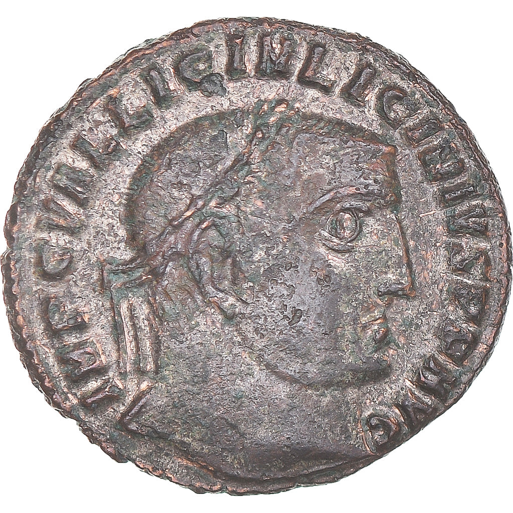 Moneda, Licinius I, Follis, 313, Heraclea, MBC, Cobre, Cohen:108