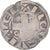 Francia, Philip II, Denier Parisis, 1180-1223, Montreuil-sur-Mer, Plata, BC+