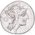 Coin, D. Iunius Silanus, Denarius, 91 BC, Rome, EF(40-45), Silver