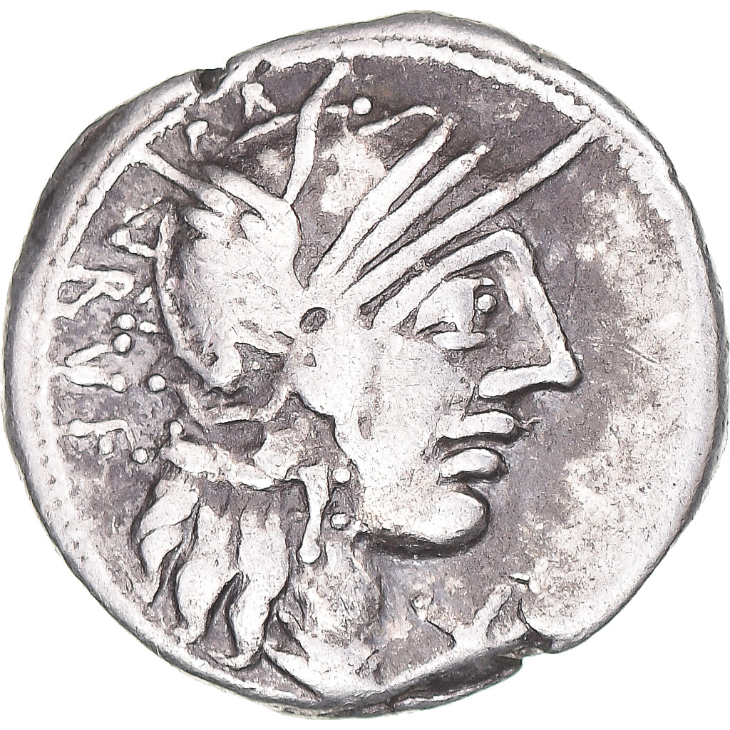 Münze, Q. Minucius Rufus, Denarius, 122 BC, Rome, SS, Silber, Crawford:277/1