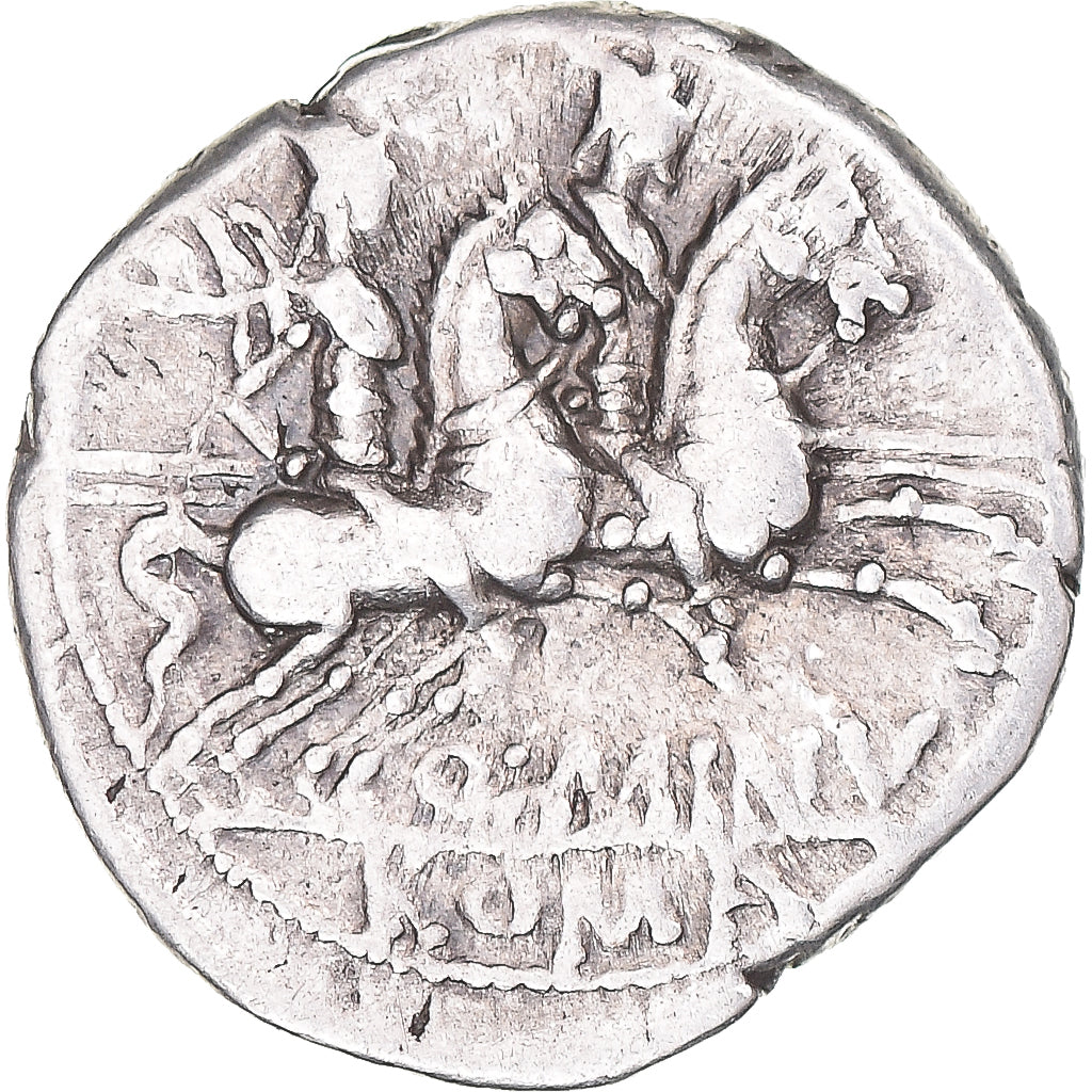 Münze, Q. Minucius Rufus, Denarius, 122 BC, Rome, SS, Silber, Crawford:277/1