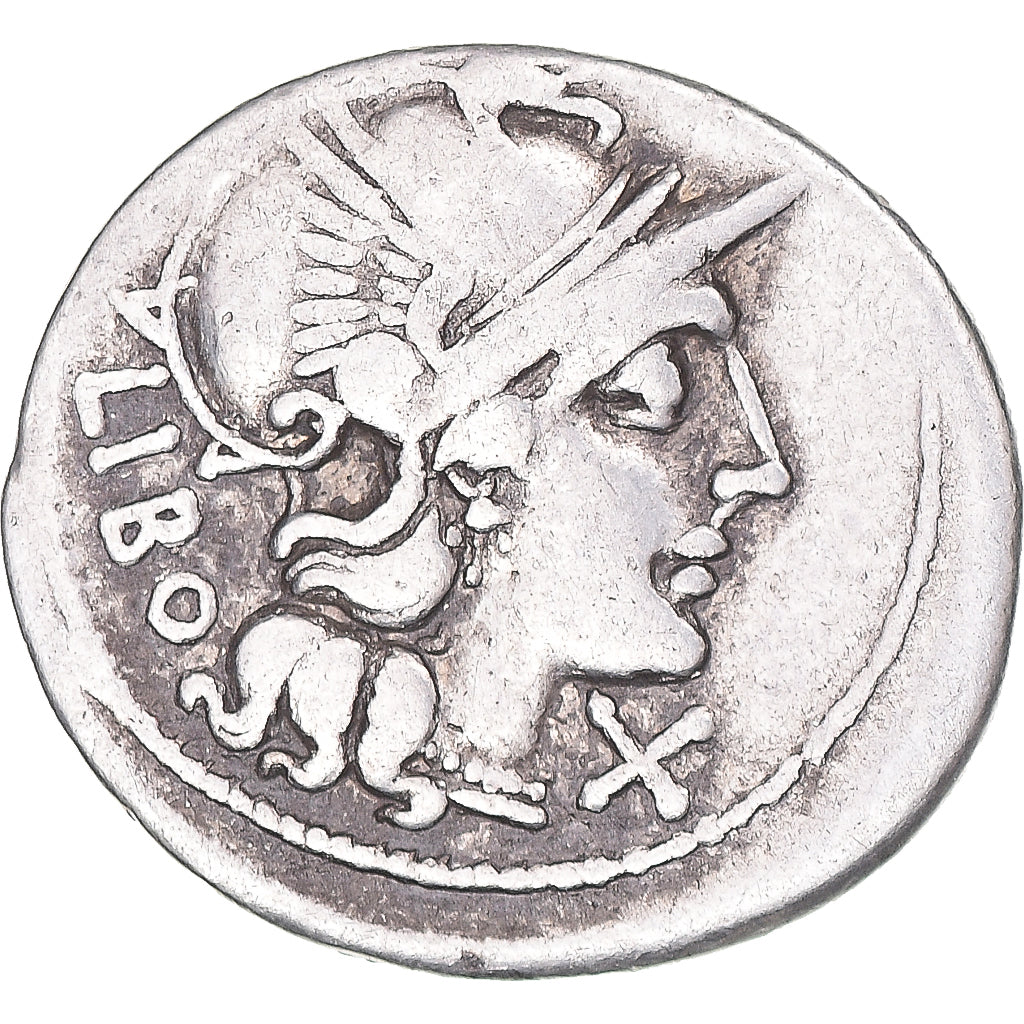 Coin, Marcia, Denarius, 148 BC, Rome, VF(20-25), Silver, Crawford:215/1