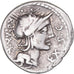 Coin, Sergia, Denarius, 116-115 BC, Rome, EF(40-45), Silver, Crawford:286/1