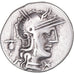 Coin, Postumia, Denarius, 131 BC, Rome, AU(50-53), Silver, Crawford:252/1