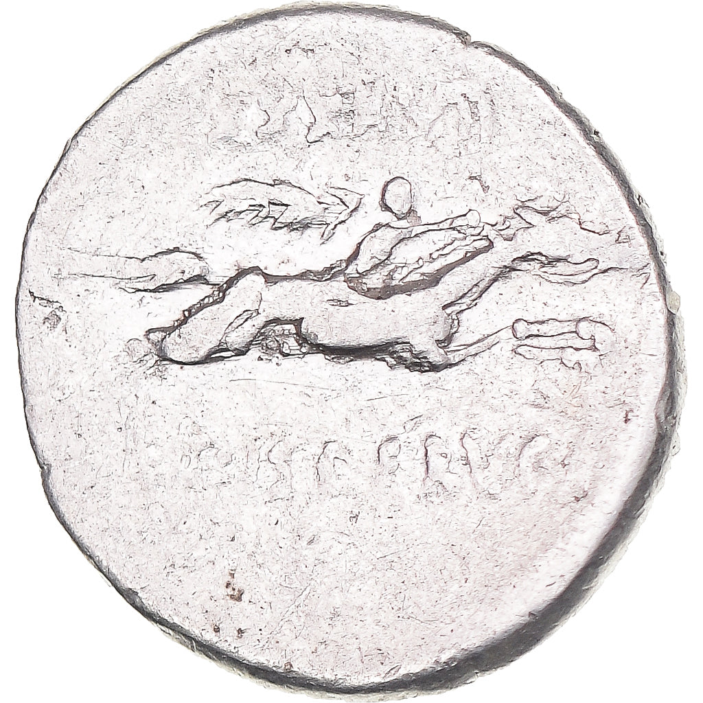 Coin, Calpurnia, Denarius, 90 BC, Rome, VF(20-25), Silver, Crawford:340/1