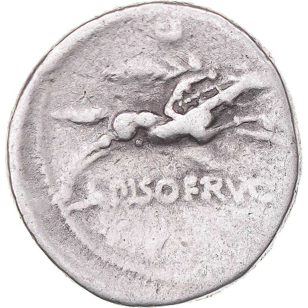 Moneda, Calpurnia, Denarius, 90 BC, Rome, BC+, Plata, Crawford:340/1