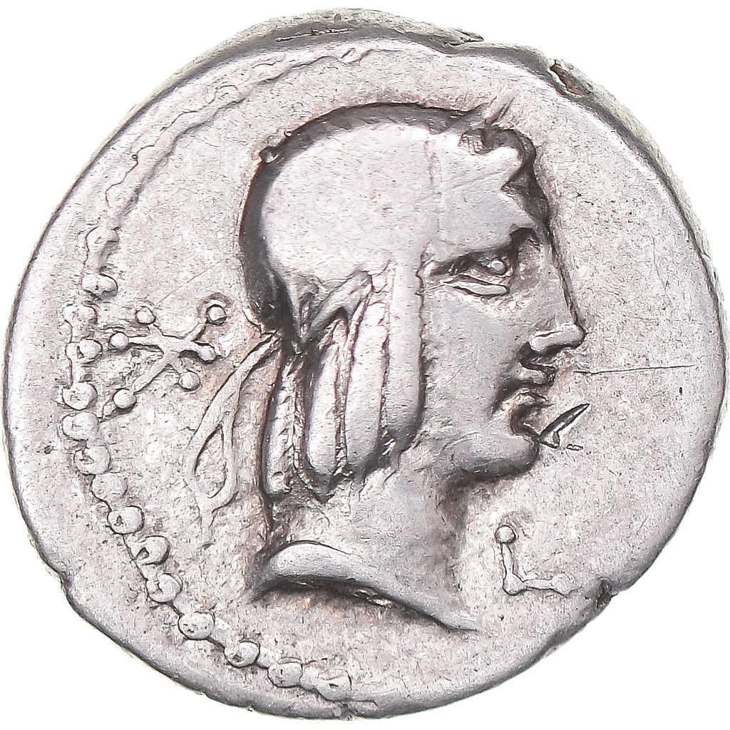 Coin, Calpurnia, Denarius, 90 BC, Rome, EF(40-45), Silver, Crawford:340/1