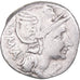 Moneda, Flaminia, Denarius, 109-108 BC, Rome, MBC, Plata, Crawford:302/1
