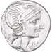 Moneda, Flaminia, Denarius, 109-108 BC, Rome, MBC+, Plata, Crawford:302/1