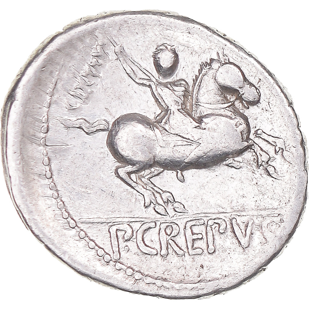 Monnaie, Crepusia, Denier, 82 BC, Rome, SUP, Argent, Crawford:361/1c