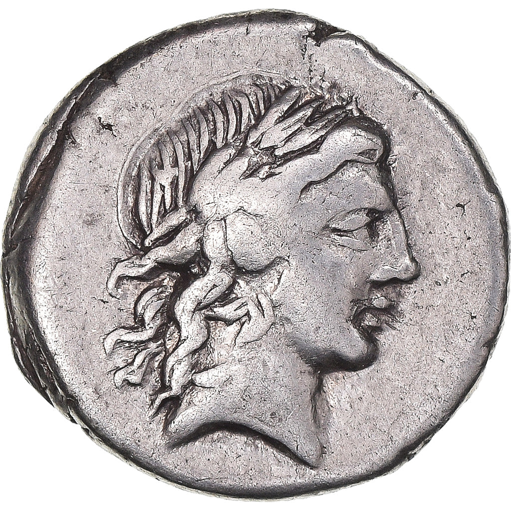 Coin, Marcia, Denarius, 82 BC, Rome, AU(50-53), Silver, Crawford:363/1