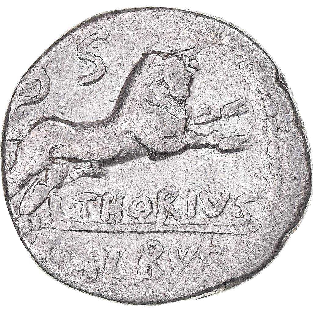Münze, Thoria, Denarius, 105 BC, Rome, SS, Silber, Crawford:316/1