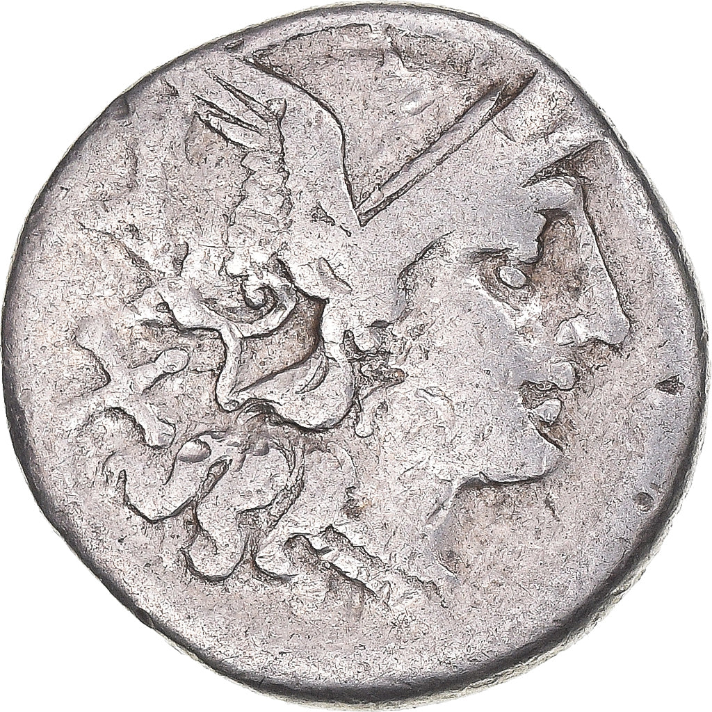 Münze, Scribonia, Denarius, 154 BC, Rome, S+, Silber, Crawford:201/1
