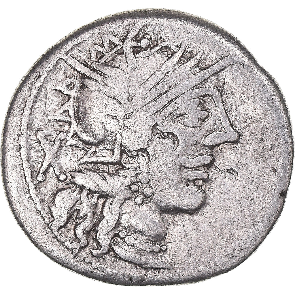 Münze, Porcia, Denarius, 123 BC, Rome, SS, Silber, Crawford:274/1
