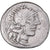 Moneda, Porcia, Denarius, 123 BC, Rome, MBC, Plata, Crawford:274/1
