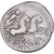Moneda, Porcia, Denarius, 123 BC, Rome, MBC, Plata, Crawford:274/1