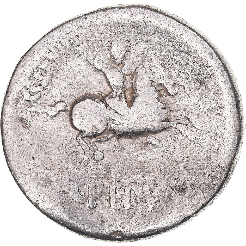 Coin, Crepusia, Denarius, 82 BC, Rome, VF(20-25), Silver, Crawford:361/1