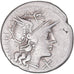 Moneta, Sempronia, Denarius, 148 BC, Rome, BB, Argento, Crawford:216/1