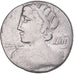 Moneda, Licinia, Denarius, 84 BC, Rome, BC+, Plata, Crawford:354/1