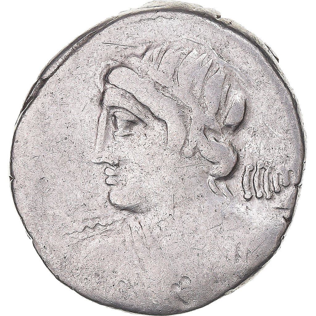 Moneda, Licinia, Denarius, 84 BC, Rome, BC+, Plata, Crawford:354/1