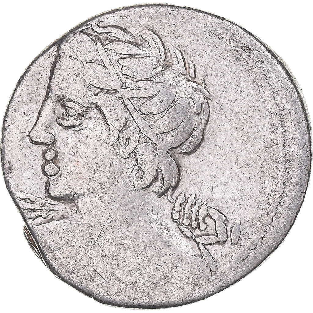 Munten, Licinia, Denarius, 84 BC, Rome, FR+, Zilver, Crawford:354/1
