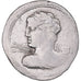 Moneda, Licinia, Denarius, 84 BC, Rome, MBC, Plata, Crawford:354/1