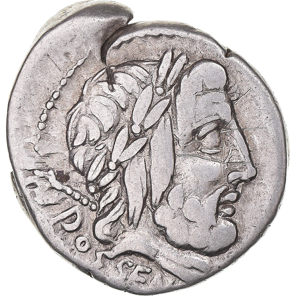 Coin, Rubria, Denarius, 87 BC, Rome, VF(30-35), Silver, Crawford:348/1