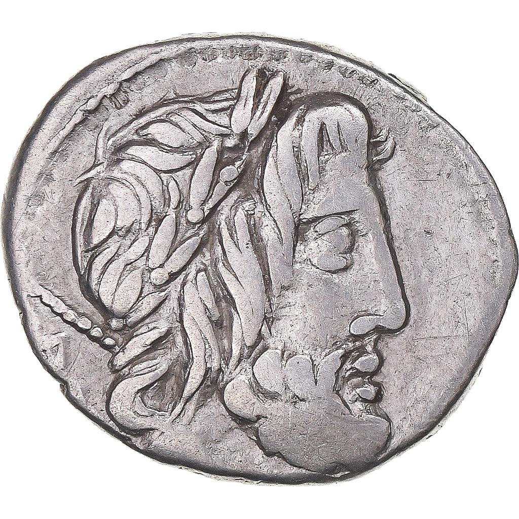 Moeda, Rubria, Denarius, 87 BC, Rome, EF(40-45), Prata, Crawford:348/1