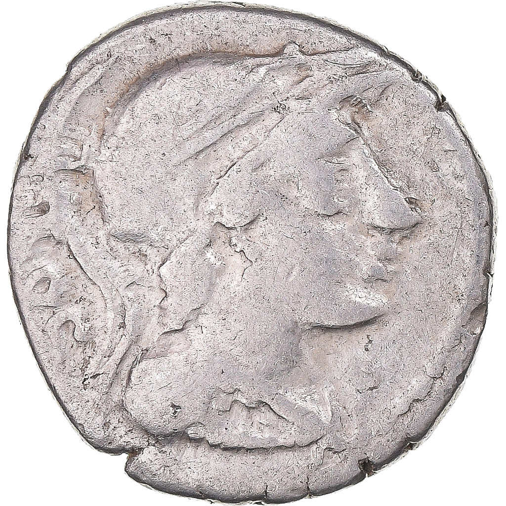 Coin, Rubria, Denarius, 87 BC, Rome, EF(40-45), Silver, Crawford:348/3