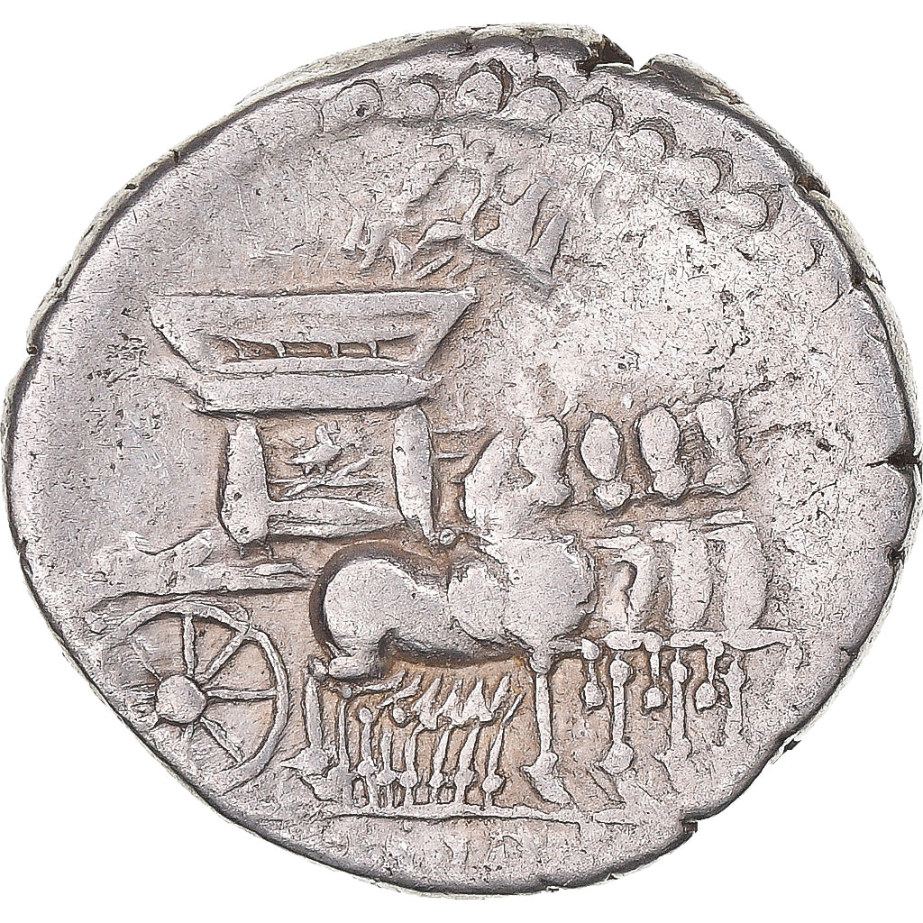 Coin, Rubria, Denarius, 87 BC, Rome, EF(40-45), Silver, Crawford:348/3