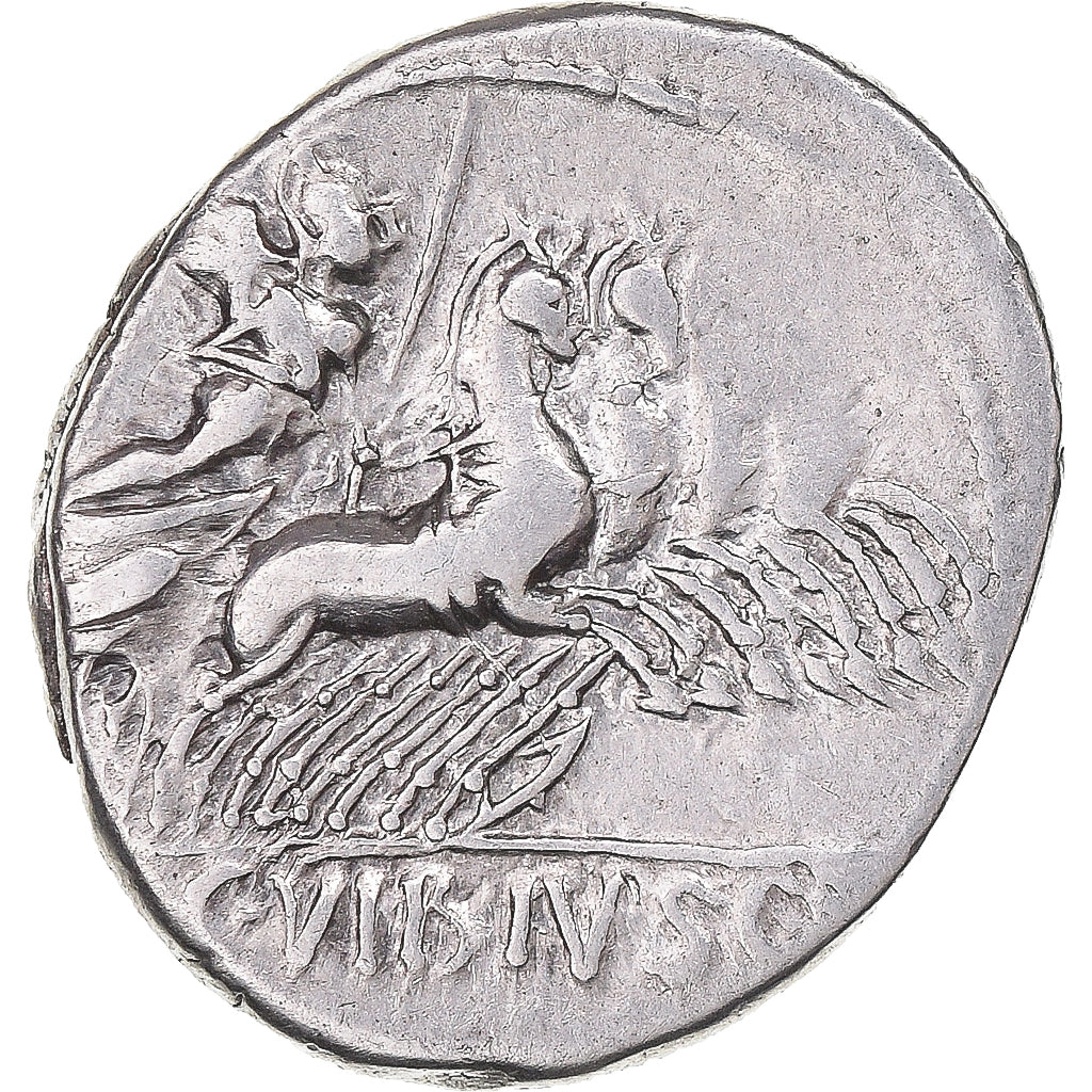 Moneda, Vibia, Denarius, 90 BC, Rome, MBC+, Plata, Crawford:342/5