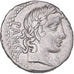 Coin, Vibia, Denarius, 90 BC, Rome, AU(55-58), Silver, Crawford:342/5