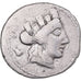 Moneta, Furia, Denarius, 84 BC, Rome, MB+, Argento, Crawford:356/1b